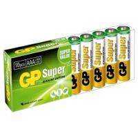 Батарея GP Super Alkaline 24A LR03 AAA (10шт)