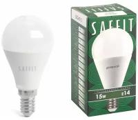 Лампа светодиодная SAFFIT SBG4515 Шарик E14 15W 6400K
