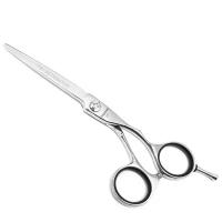 Прямые ножницы парикмахерские Kapous Professional Te-scissors АК01 5.5, серебристые