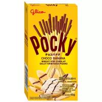 Мучные снэки Pocky Choco Banana палочки, 42 г