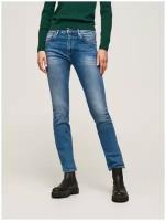 джинсы для женщин, Pepe Jeans London, модель: PL204160HN32/32, цвет: голубой, размер: 32/32