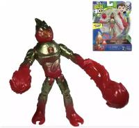 Фигурка Бен 10 Человек Огонь Маталлик Ben 10 Heatblast Omni-Metallic 76173