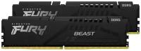 Оперативная память Kingston DDR5 (2x8Gb) 5200MHz pc-41600 Fury Beast Black (KF552C40BBK2-16)