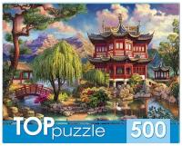 Пазл TOP puzzle Пагода у пруда 500деталей (ХТП500-5727)