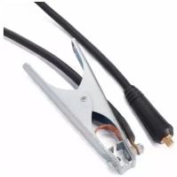 Сварочный кабель с клеммой заземления REXANT 16 мм2 200 А СКР 10-25 3 м, 1шт