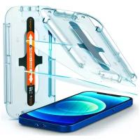 Защитное стекло Spigen EZ FIT GLAS.tR SLIM для iPhone 12/12 Pro для Apple iPhone 12, Apple iPhone 12 Pro