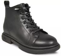 Ботинки Baden, демисезонные,натуральная кожа, размер 37, черный
