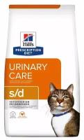 Hill's Prescription Diet s/d Urinary Care - Лечебный корм при болезни МКБ у Кошек струвитного типа pp60739 3 кг