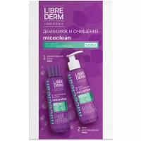 Набор для жирной и комбинированной кожи: мицеллярная вода 200 мл, гель для умывания 200 мл / Miceclean