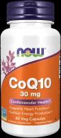 Now Foods CoQ10 30мг 516мг 60 капс (CoQ10 30mg 60 VCAPS)