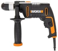 Дрель-шуруповерт сетевая Worx WX317.2, 4800/мин, 600 Вт, кейс