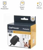 GoPower ProLab 6 00-00015354 З/У для свинцово-кислотных аккумуляторов 6V GoPower ProLab 6 1.0A (1/100) 00-00015354