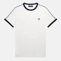 Мужская футболка FRED PERRY, Цвет: Белый, Размер: S