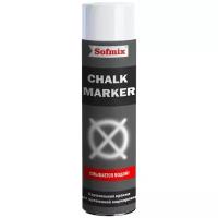 Аэрозольная меловая краска SOFMIX CHALK MARKER белая, 0,52 л 091120201