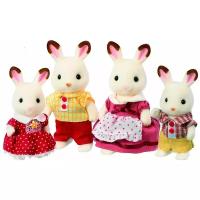 Фигурки Sylvanian Families Семья шоколадных кроликов 3125/4150, 4 шт., 4 дет