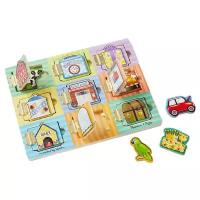 Бизиборд Melissa & Doug Прятать и искать