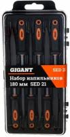 Gigant Набор напильников 180 мм SED 21