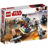 LEGO Star Wars 75206 Боевой набор джедаев и клонов-пехотинцев, 102 дет