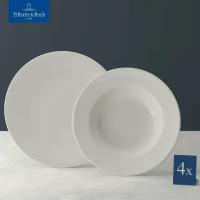 Набор тарелок 8 шт, For Me, Villeroy & Boch, Премиум-Фарфор