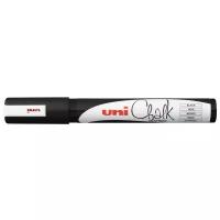 Uni Mitsubishi Pencil Маркер меловой Chalk (PWE-5M), черный, 1 шт