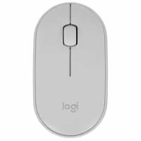 Мышь беспроводная Logitech M350, 1000 dpi, USB/Радиоканал, белый (910-005541)