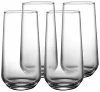 Набор стаканов Pasabahce Allegra, 470 мл, 4 шт., прозрачный