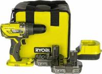 Дрель-шуруповёрт Ryobi R18DD3-220S С АКБ