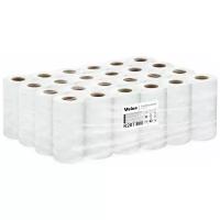 Полотенца бумажные двухслойные в рулонах, листы 25x22 см, рулон 12,5 м, белый цвет, Veiro Professional Comfort
