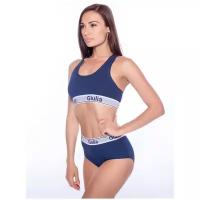 Топ Giulia COTTON BRA 01 размер L, blu scuro (синий)