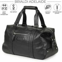 Спортивная сумка малого формата BRIALDI Adelaide (Аделаида) relief black