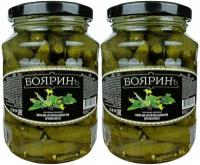 Огурцы корнишоны Бояринъ мини (пикули), 350 мл - 2 шт