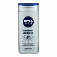 Гель для душа Nivea Men Серебряная защита