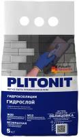 Гидроизоляция Plitonit ГидроСлой цементная тонкослойная 5 кг