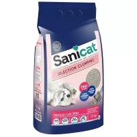 Комкующийся наполнитель Sanicat Selection Clumping American, 12 кг