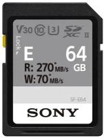 Карта памяти Sony SDXC 64GB 270R/70W (SF-E64/T)