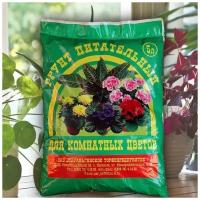 Грунт торфяной 5л Параньга для выращивания цветов и декоративных растений в комнатных условиях