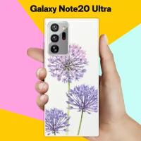 Силиконовый чехол на Samsung Galaxy Note20 Ultra Цветы 40 / для Самсунг Галакси Ноут 20 Ультра