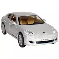 Легковой автомобиль Kinsmart Porsche Panamera S (KT5347W) 1:40, 12.7 см, серебристый