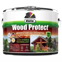 Dufa пропитка Wood Protect, 10 кг, 10 л, дуб