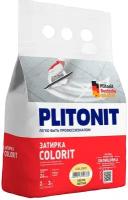 Затирка Plitonit Colorit, 2 кг, светло-желтая