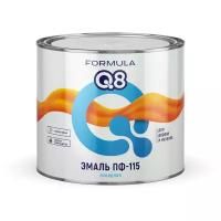 Эмаль ПФ-115 алкидная Formula Q8, глянцевая, 1,9 кг, голубая