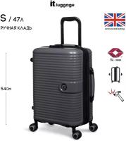 Чемодан it luggage/размер S ручная кладь/47л/поликарбонат/увеличение объема