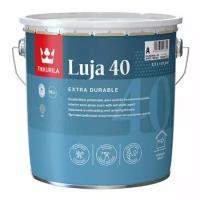 TIKKURILA LUJA 40 краска антигрибковая для влажных помещений, полуглянцевая, база C (2,7л)