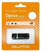 Накопитель USB 2.0 16Гб QUMO Optiva 02, черный