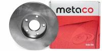 Диск тормозной передний вентилируемый Metaco 3050-178