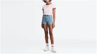 Шорты Levis RIBCAGE SHORT TANGO STONEWASH SHORT 25 Женщины