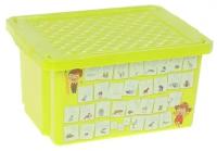 Мегабу детящик для хранения игрушек 'X-BOX''Обучайка' Азбука 17л с
