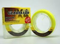 Плетеный шнур Gladiator 0,40мм желтая 135м