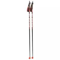 Лыжные палки STC Sable Slegar, 135 см, черный/красный