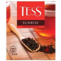 TESS чай черный пакетированный SUNRISE 2г*100п